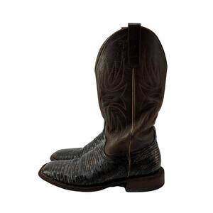 Macie Bean Liz Be Honest Square Toe Boots M9121 Size 9 Western Cowboy Boots